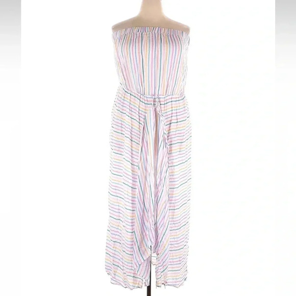 Swimsuits For All Riley Bandeau Cover Up Dress Strapless Plus Size 18 20 XXL - Picture 2 of 9